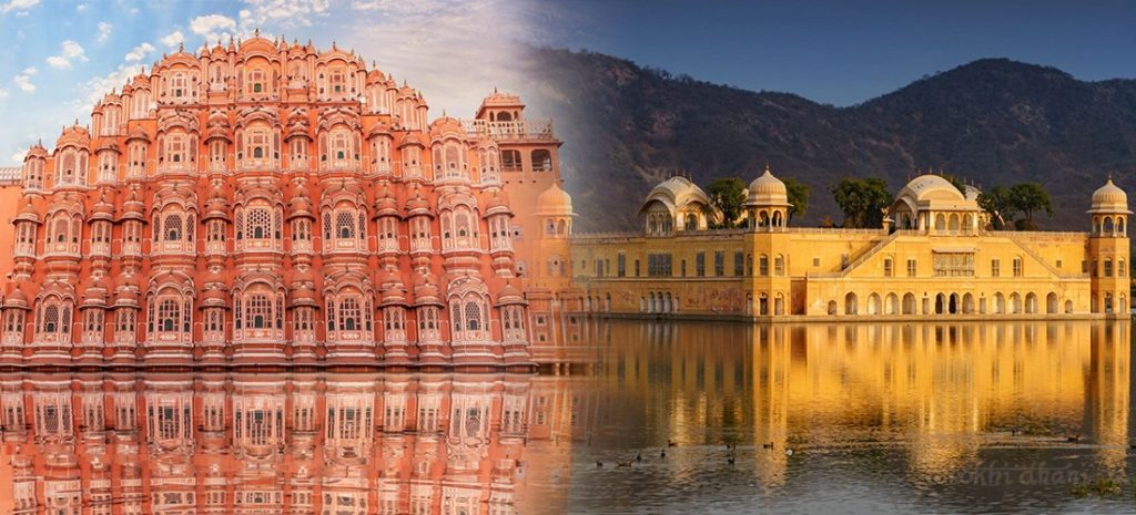 Jaipur’s Architectural Marvels Hawa Mahal and Jal Mahal