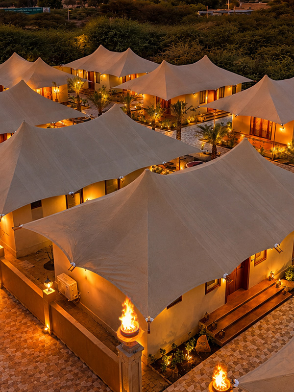Chokhi Dhani Palace Hotel Tents