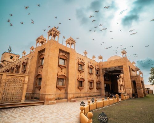 A presence that speaks of quiet grandeur.Rooted in Rajasthani heritage, every detail of Palace H