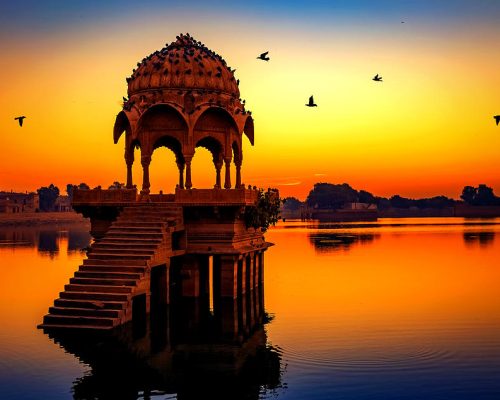 sunrise-in-gadisar-lake-jaisalmerrajasthanindia-ragini-epte